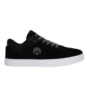 Black / White / Grey Men Osiris Rec Sneakers | OS0341925